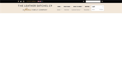 Desktop Screenshot of leathersatchel.com